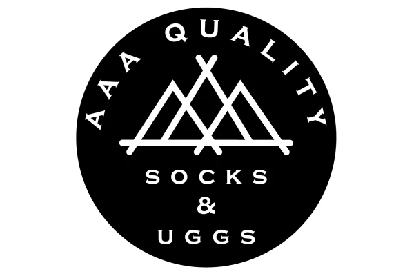 AAA SOCKS UGGS LOGO 01